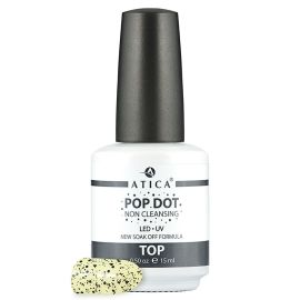 Cubra con chispas negras sin capa pegajosa POP DOT 15 ml