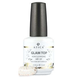 Glam Top con purpurina dorada 15 ml