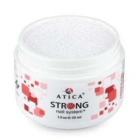 STRONG GEL Pure White Shimmer leche en gel con brillo 30 ml 85439