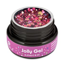 Gel con purpurina Jolly Gel rosa 8 ml 89388
